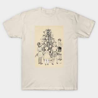 Children around the Christmas Tree T-Shirt